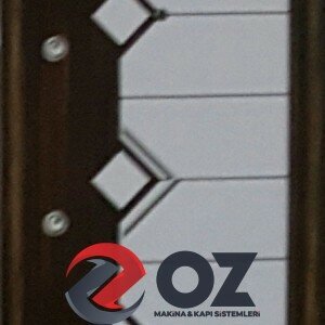 OZ Serisi OZ-08 Çift Renk Laminoks Çelik Kapı
